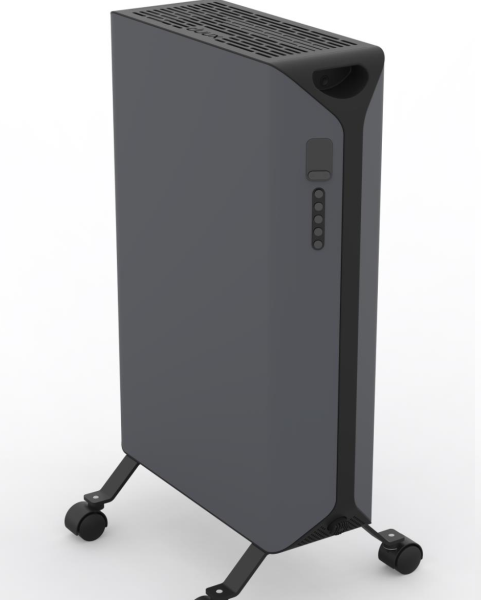 Duux Edge Oil Heater | Oil Heater | 2000 W | Suitable for rooms up to 20 m² | Gray