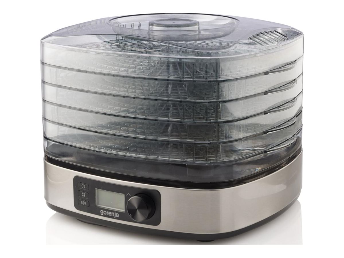 Gorenje | Food Dryer | FDK500DE | Power 380 W | Number of trays 5 | Temperature control | Integrated timer | Stainless steel - Image 2