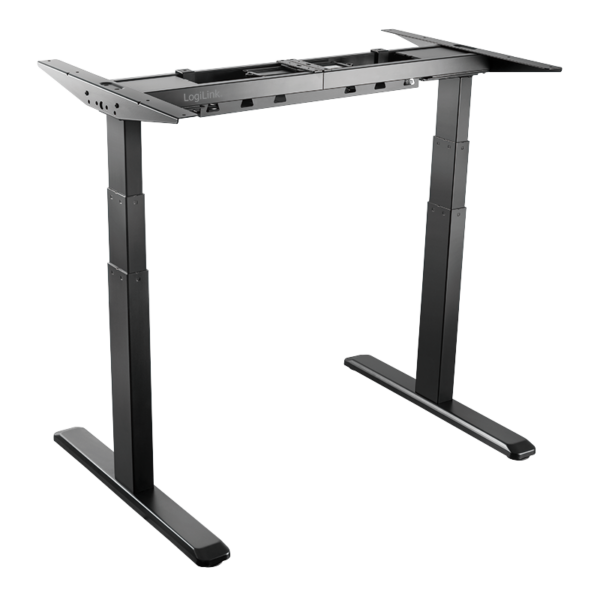 LogiLink EO0001 Sit-Stand Desk Frame, dual motor, black | Logilink