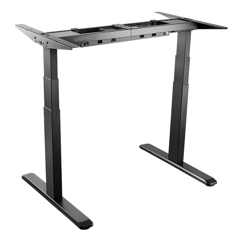 LogiLink EO0001 Sit-Stand Desk Frame, dual motor, black | Logilink