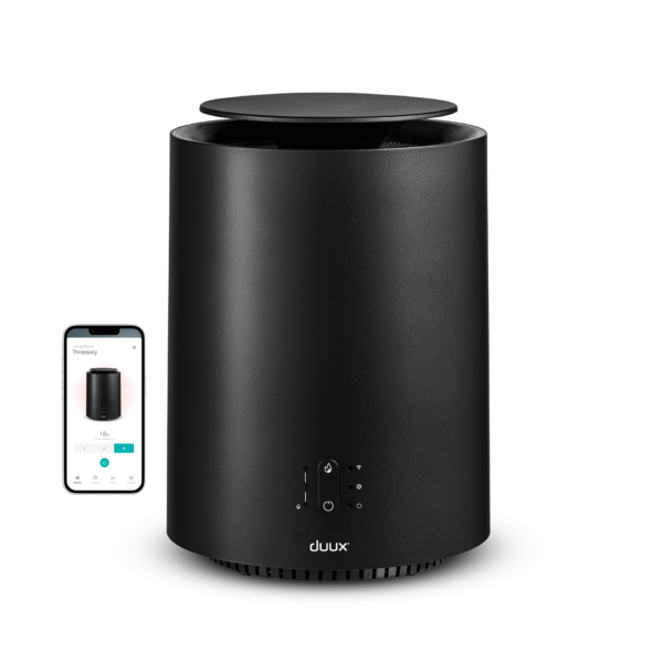 Duux Threesixty 2 Smart Fan + Heater | Fan and heater | 1800 W | Suitable for rooms up to 30 m² | Matt Black