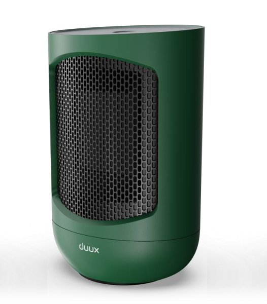 Duux Zone Personal Ceramic Heater | Ceramic Heater | 600/900/1500 W | Green | IP21