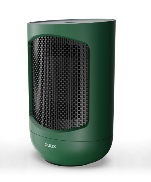 Duux Zone Personal Ceramic Heater | Ceramic Heater | 600/900/1500 W | Green | IP21