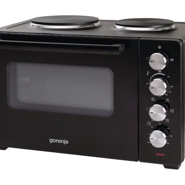 Gorenje | Mini Oven | OM30GBX | 30 L | Number of burners/cooking zones 2 | 1600 W | Black