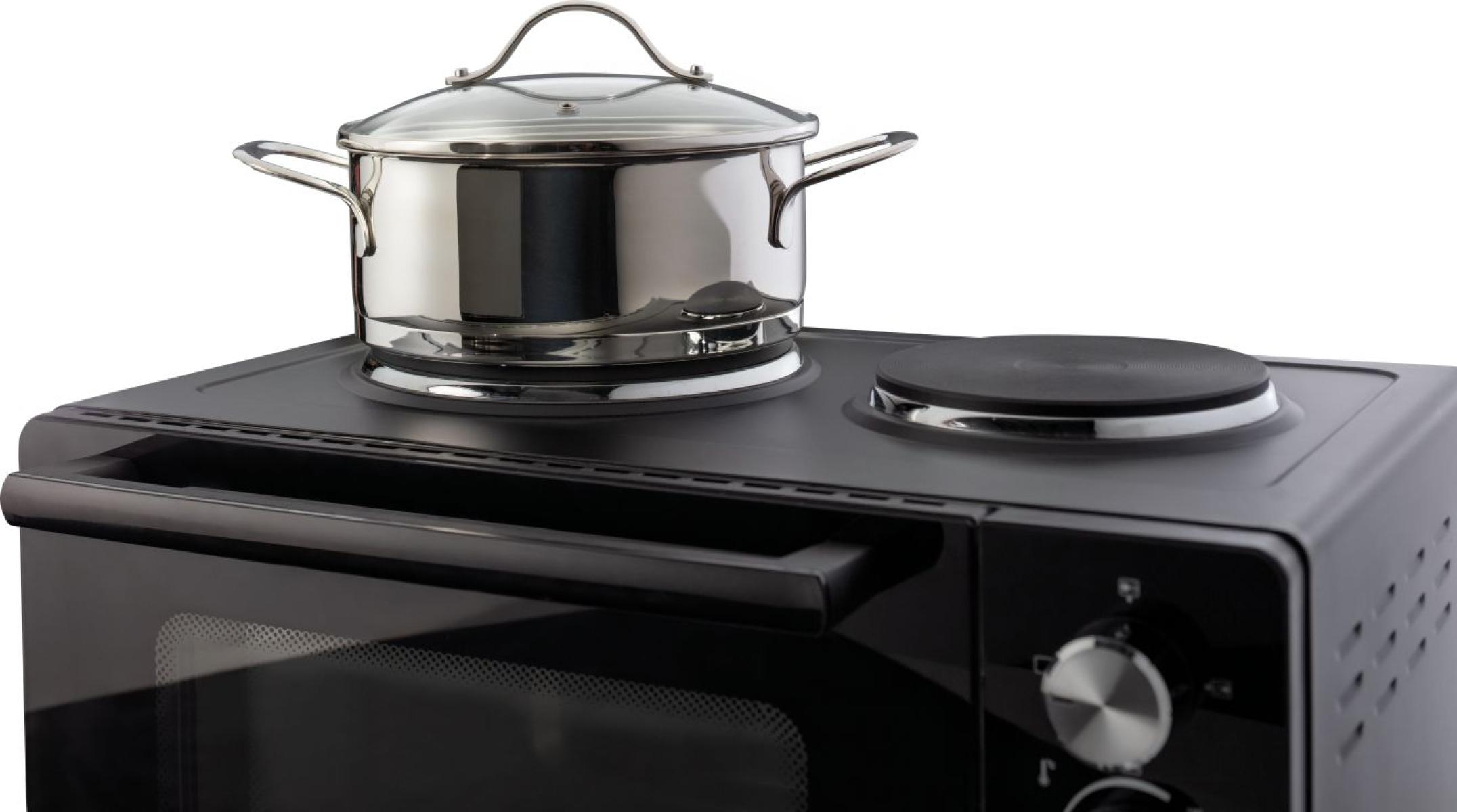 Gorenje | Mini Oven | OM30GBX | 30 L | Number of burners/cooking zones 2 | 1600 W | Black - Image 7