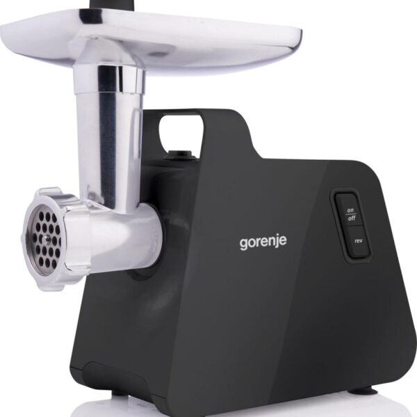 Gorenje Meat grinder | MG2001SB | Black/Stainless Steel | 2000 W | Number of speeds 1 | Throughput (kg/min) 2.6
