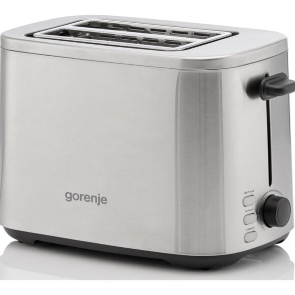 Gorenje Toaster | T800DS | Number of slots 2 | Housing material Stainless steel