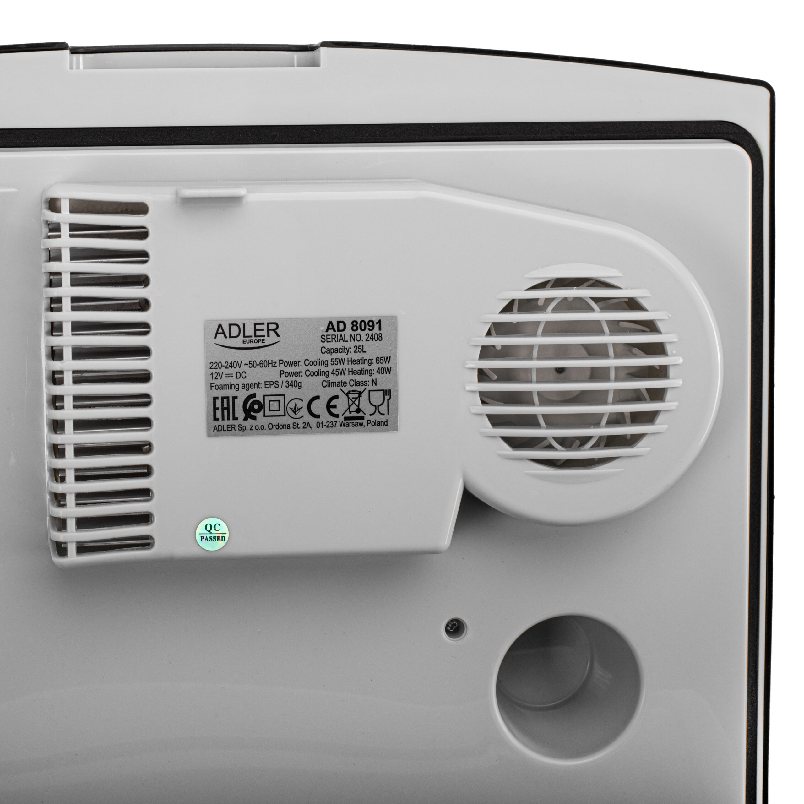 Adler Portable cooler | AD 8091 | 25 L | 230 V - Image 4