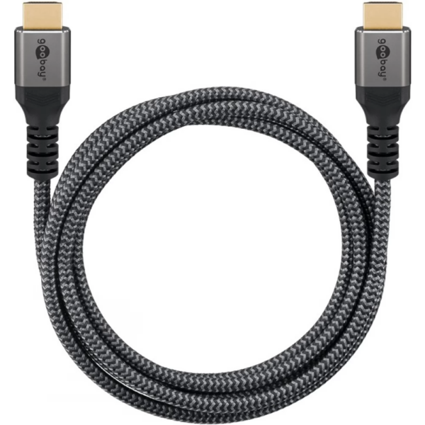 Goobay High Speed HDMI Cable with Ethernet | HDMI to HDMI | 1 m