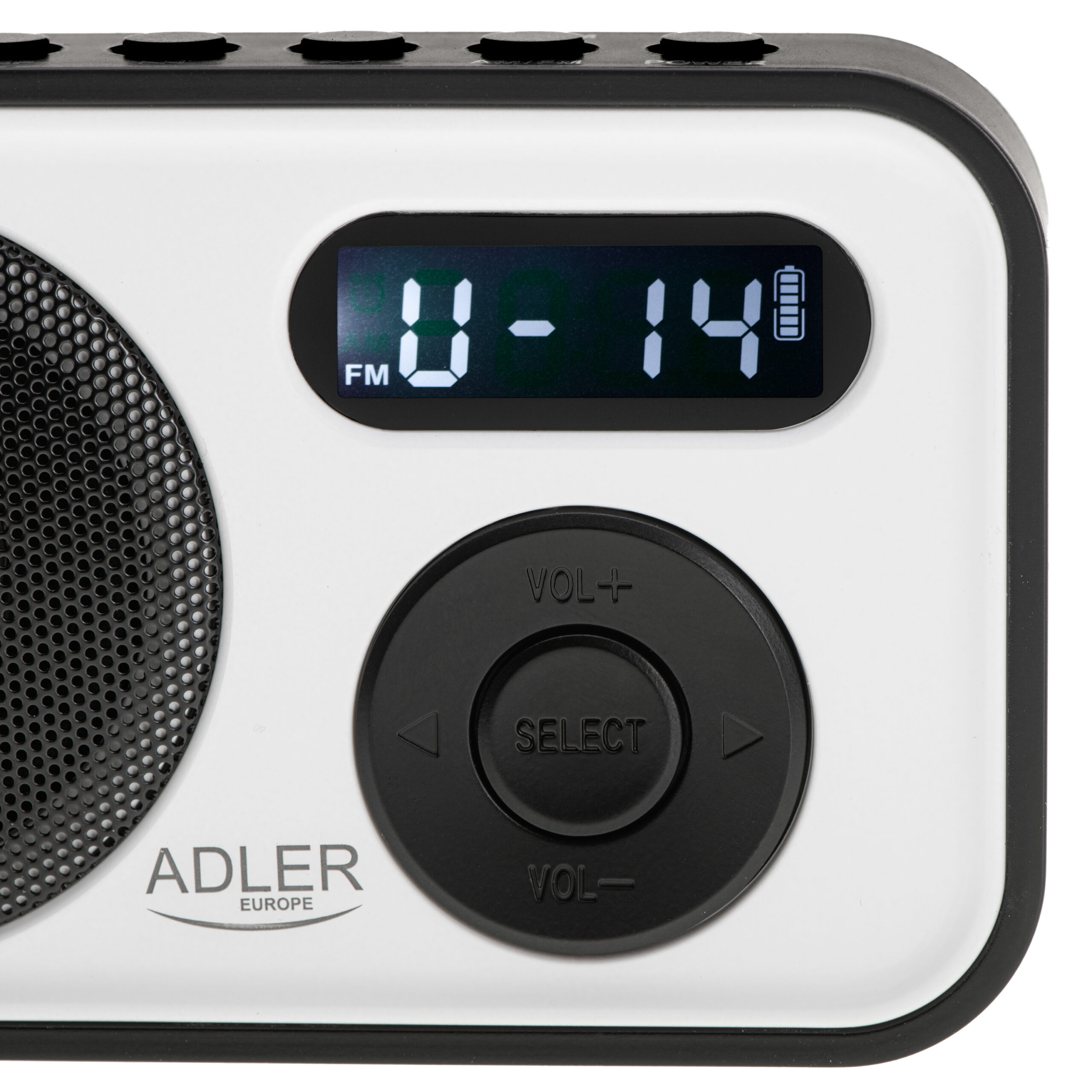 Adler | PLL AM/FM Digital Radio | AD 1906 | Alarm function | White/Black - Image 7