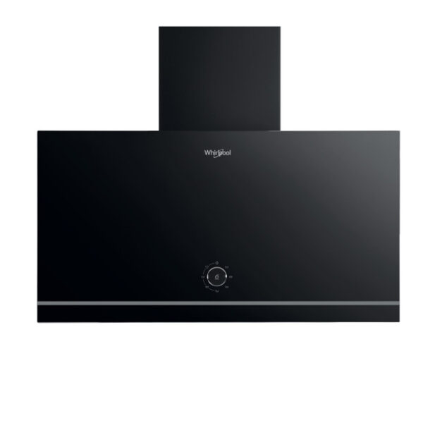 Whirlpool Hood | WHVA 62F LM K | Wall mounted | Energy efficiency class A | Width 59.8 cm | 485 m³/h | Mechanical | LED | Black