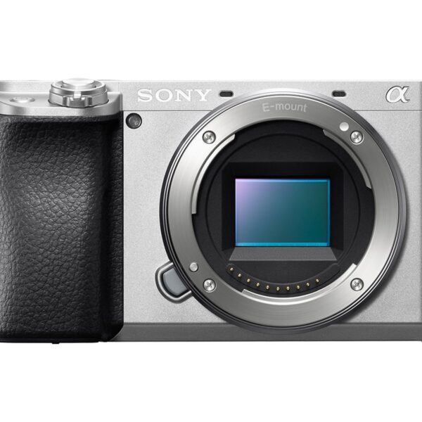 Sony ILCE-6100 Mirrorless Camera + 16-50mm Lens, Silver | Sony