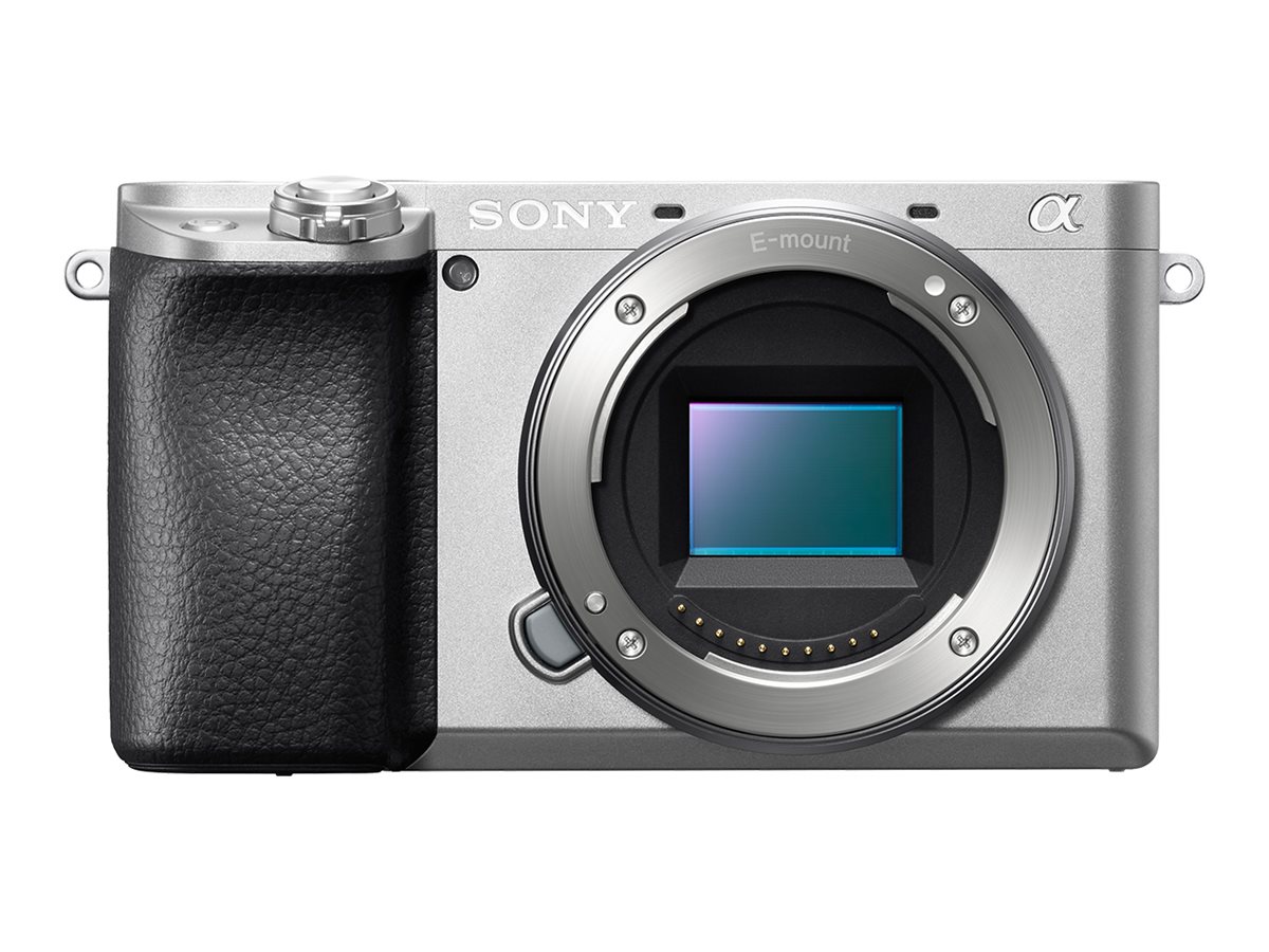 Sony ILCE-6100 Mirrorless Camera + 16-50mm Lens, Silver | Sony