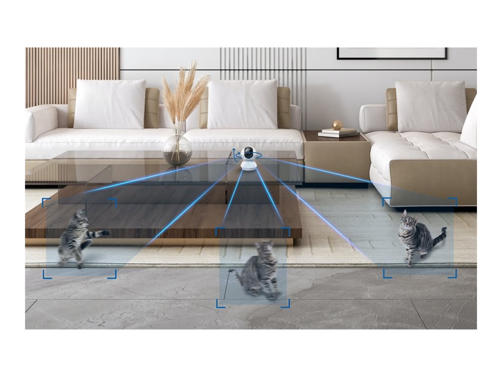 TP-LINK | Pan/Tilt AI Home Security Wi-Fi Camera | Tapo C230 | Tabletop/Ceiling-Mounted | 5 MP | 4mm/F2.0 | H.264 | Micro SD, Max. 512 GB - Image 10