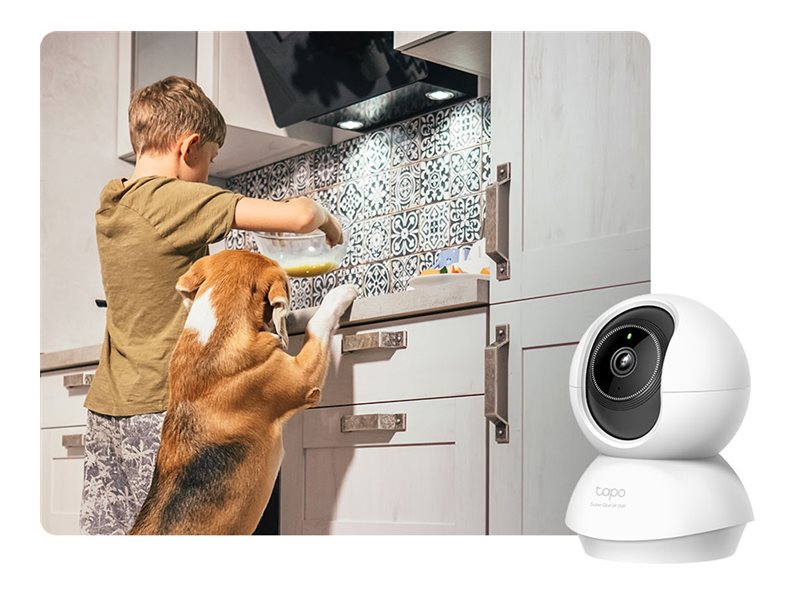TP-LINK | Pan/Tilt AI Home Security Wi-Fi Camera | Tapo C230 | Tabletop/Ceiling-Mounted | 5 MP | 4mm/F2.0 | H.264 | Micro SD, Max. 512 GB - Image 11