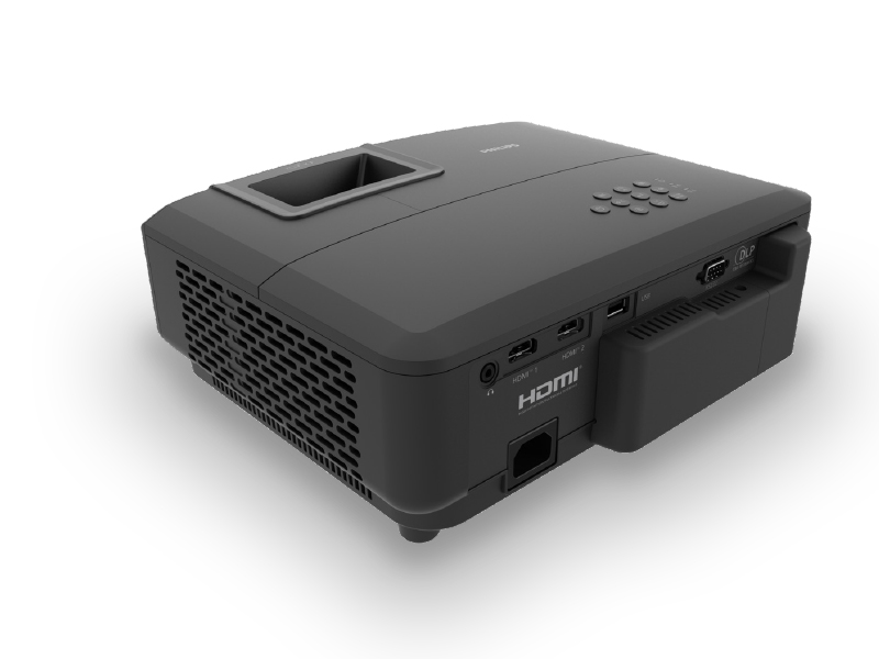 Philips | GamePix 800 | Full HD (1920x1080) | 2600 ANSI lumens | 1500:1 | Black | Smart Gaming Projector - Image 2