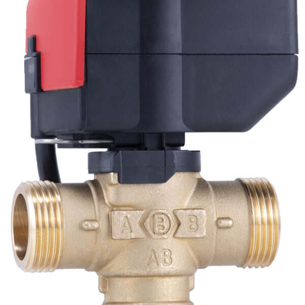 Barberi | Three-way flow distribution valve DN 25 with e-drive
