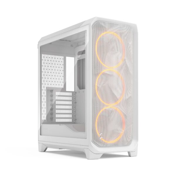 Fractal Design Meshify 3 | White RGB TG Clear Tint | Mid-Tower | Power supply included No | ATX