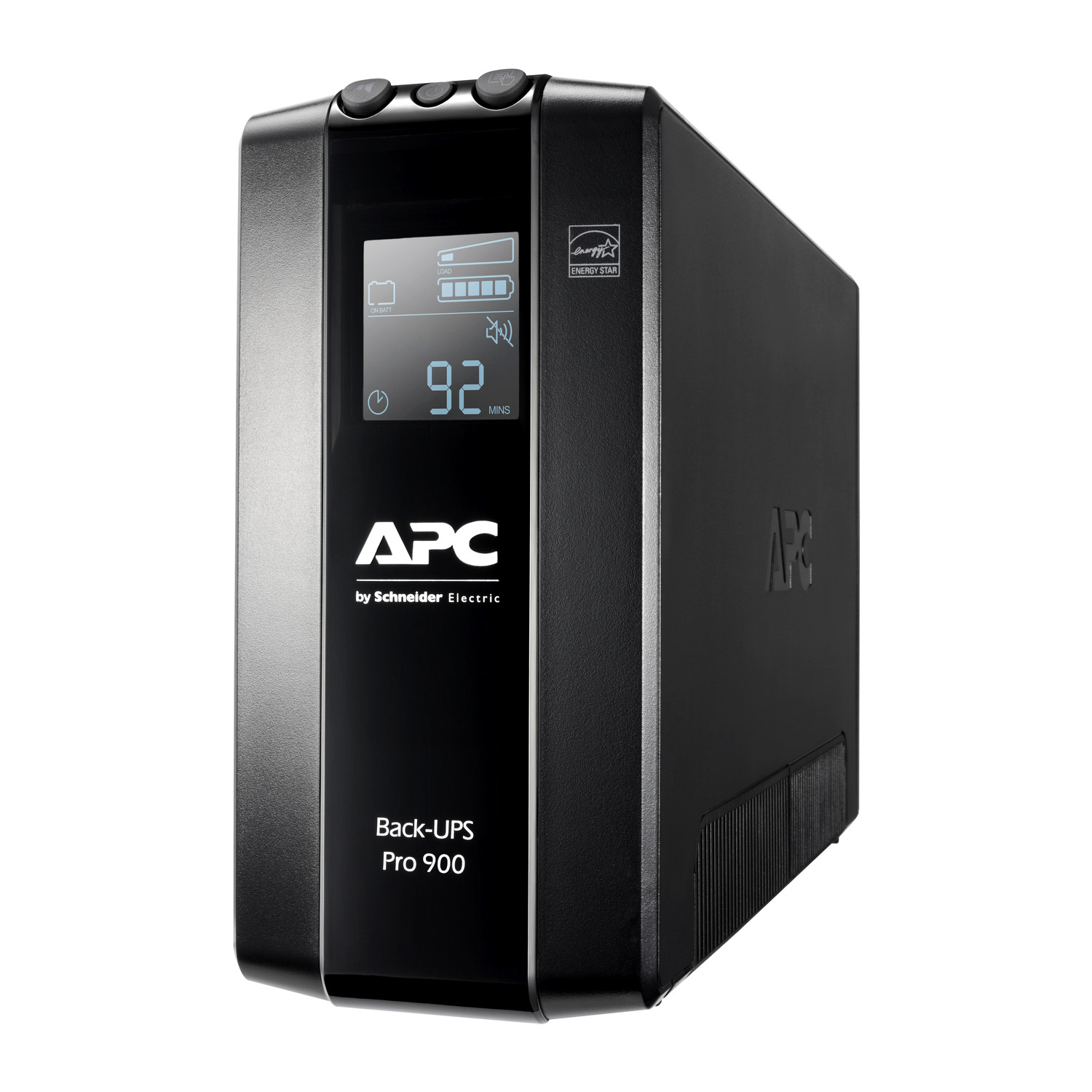 Schneider Electric APC Back-UPS Pro, Tower, 6x IEC C13 outlets, AVR, LCD, user-replaceable battery | BR900MI | 900 VA | 540 W | 230 V