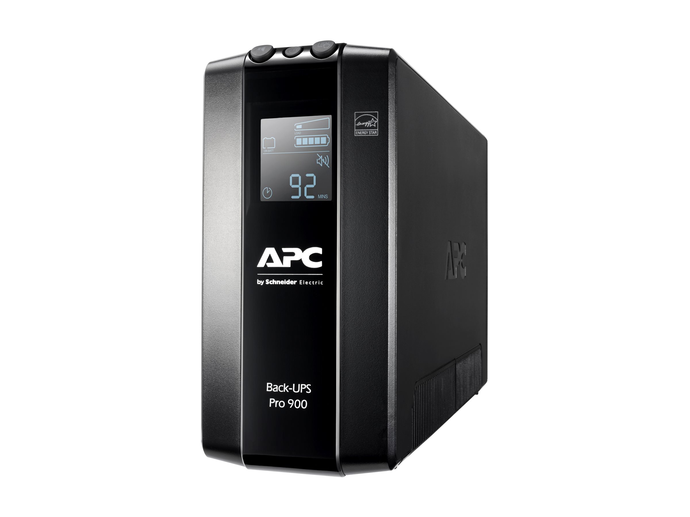 Schneider Electric APC Back-UPS Pro, Tower, 6x IEC C13 outlets, AVR, LCD, user-replaceable battery | BR900MI | 900 VA | 540 W | 230 V - Image 2