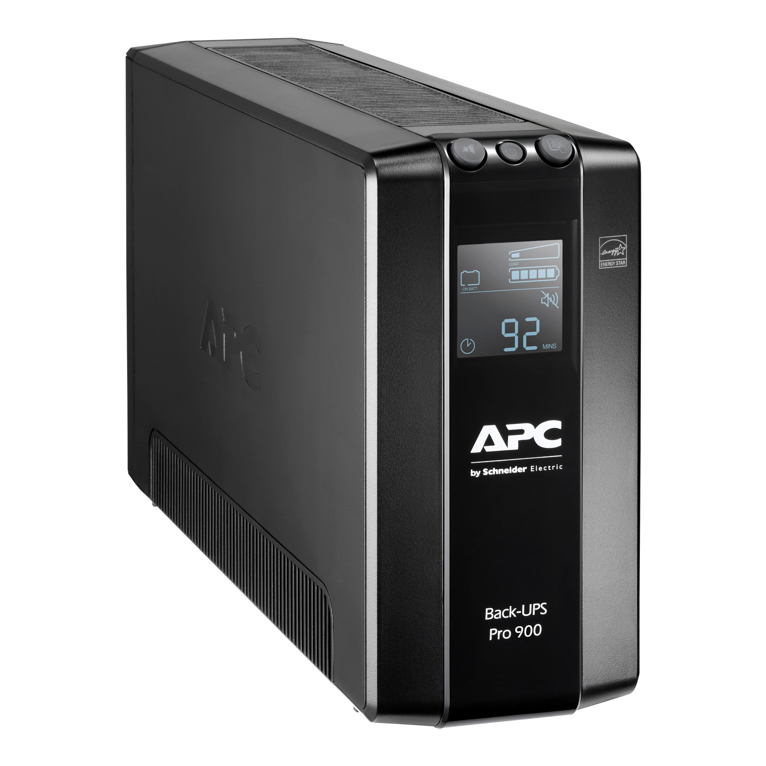 Schneider Electric APC Back-UPS Pro, Tower, 6x IEC C13 outlets, AVR, LCD, user-replaceable battery | BR900MI | 900 VA | 540 W | 230 V - Image 3