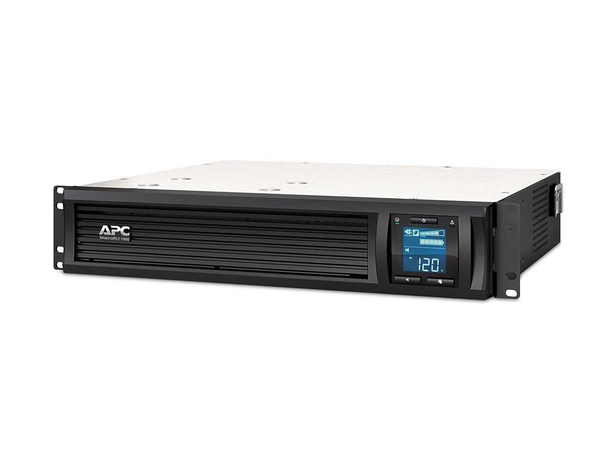 Schneider Electric APC Smart-UPS C, Rackmount 2U, 4x IEC C13 outlets, SmartConnect port, USB and serial communication, AVR, graphic LCD | SMC1000I-2UC | 1000 VA | 600 W | 230 V - Image 3