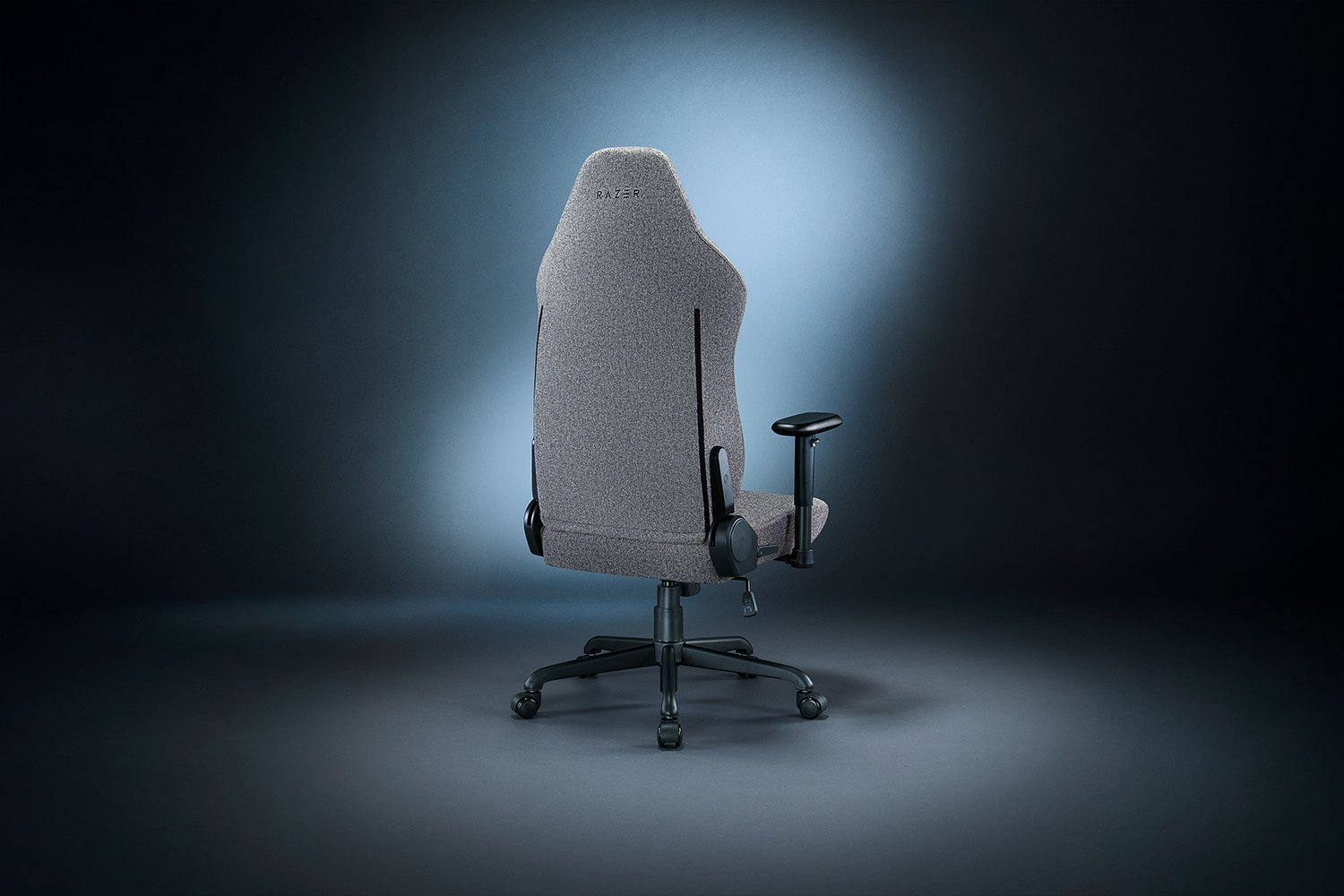 Razer Multi Layered Fabric/Steel | Gaming Chair | Iskur V2 X | Light Grey - Image 3