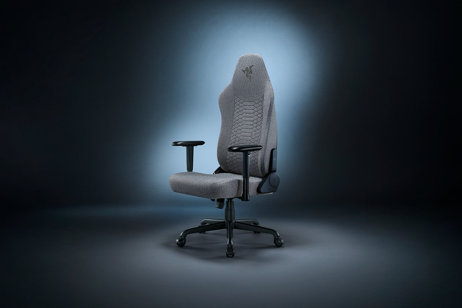 Razer Multi Layered Fabric/Steel | Gaming Chair | Iskur V2 X | Light Grey - Image 5