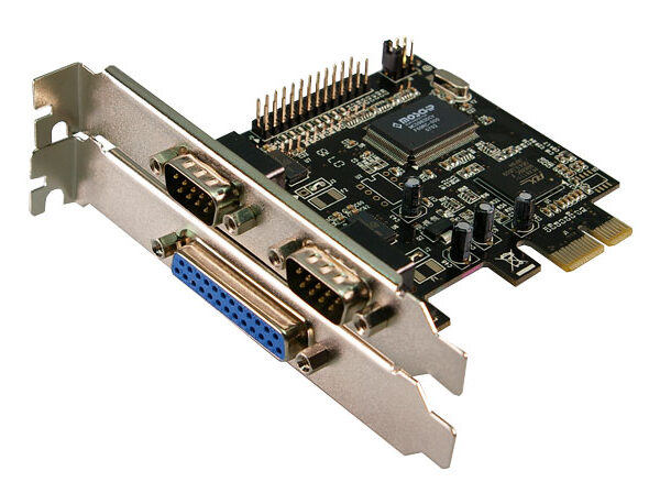 Logilink | 2 x serial (COM), 1 x parallel (LPT) | PCIe