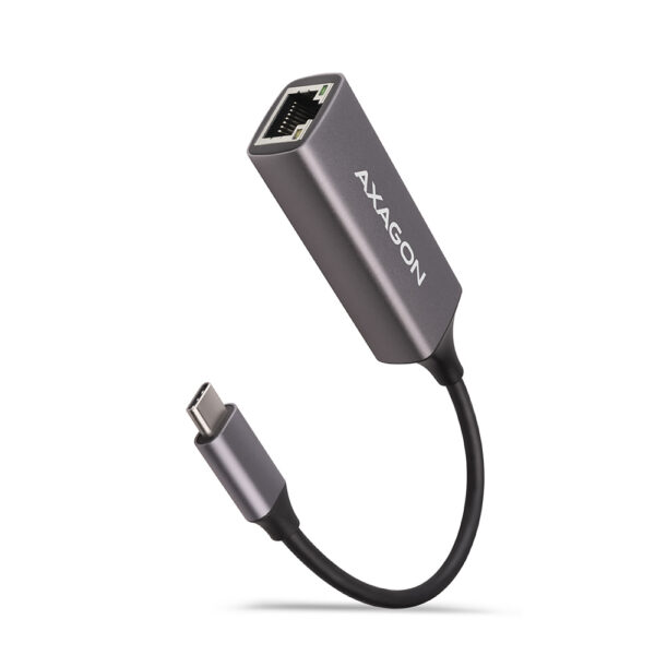 AXAGON ADE-TRC Compact aluminum USB-C 3.2 Gen 1 Gigabit Ethernet 10/100/1000Mbit adapter with automatic installation