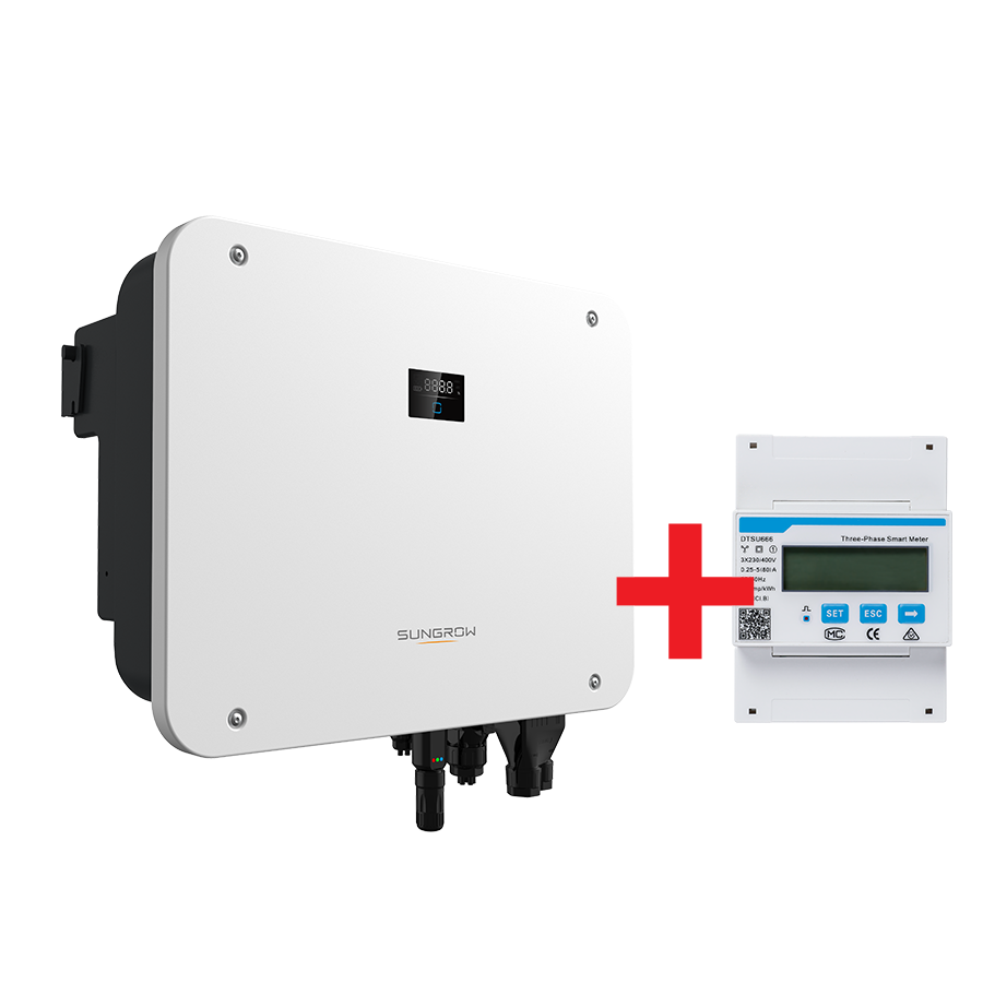 SUNGROW | Inverter Hybrid SH25T-V11_S 25kW 3MPPT + DTSU666-20 Smart Meter with 3x100A CT clamps | ASH00147