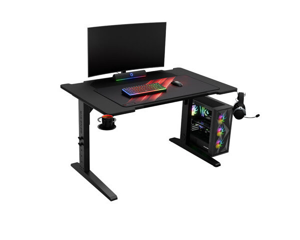 Genesis Gaming Desk | Holm 120 Modular | Black