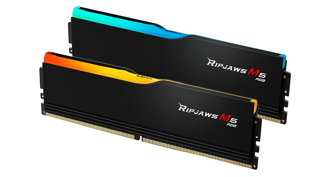 G.Skill Ripjaws M5 RGB | 96 GB | DDR5 | 6400 MHz | PC/server | Registered No | ECC No