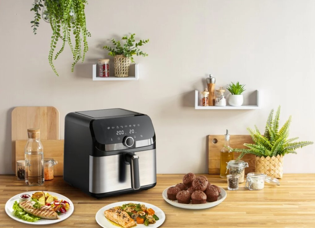 TEFAL Easy Fry Mega Air Fryer | EY855D10 | Power 1700 W | Capacity 7.5 L | Black - Image 5