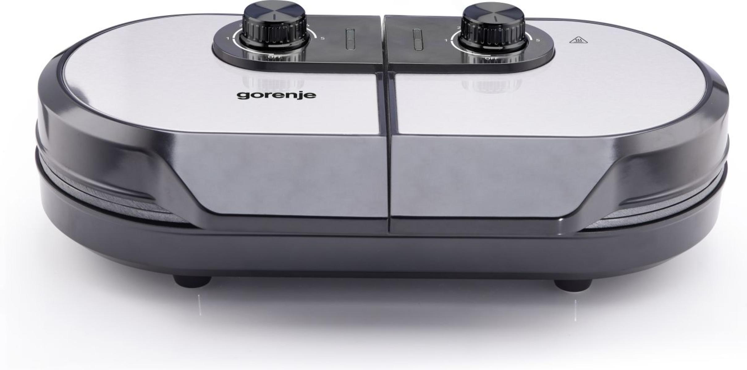 Gorenje | Mini Grill, Waffle plate | WM1400SB | Electric Grill | 1400 W | Diameter 18 cm | Black - Image 4