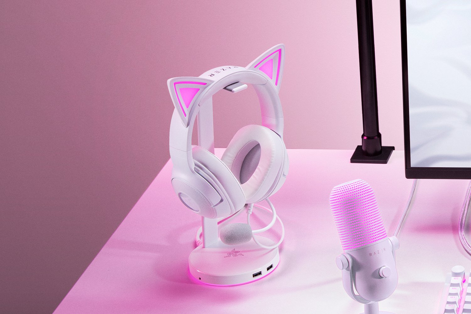 Razer | Headset | Kraken Kitty V2 | Yes | Wired | Over-ear - Image 12