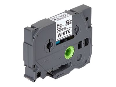 Brother | TZe-211 Laminated Tape | Black on White | TZe | 8 m | 6 cm - Image 14