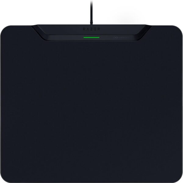 Razer | Wireless Charging Gaming Mouse Mat and Puck, Hard Edition | HyperFlux V2 Wireless Charging System | Gaming Mouse Mat | 360 x 311 mm | Black