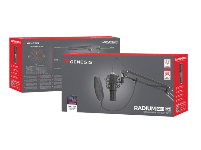 Genesis | Condenser Microphone | Radium 400 G2 | Black - Image 8