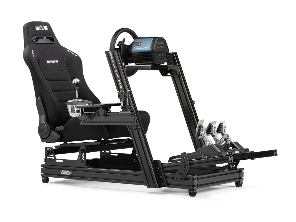 Next Level Racing | SIMAERO Mesh Fabric | Reclining Seat | ERS3 Elite Fabric & Mesh Edition | Black - Image 8