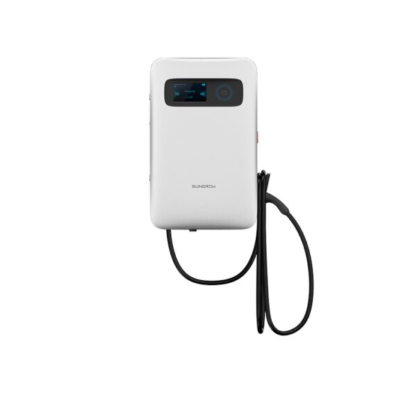 SUNGROW | Isolated Air-cooling DC Charger, CCS2 | ACH00086 | 30 kW | WLAN, Ethernet, 4G | 5 m | White