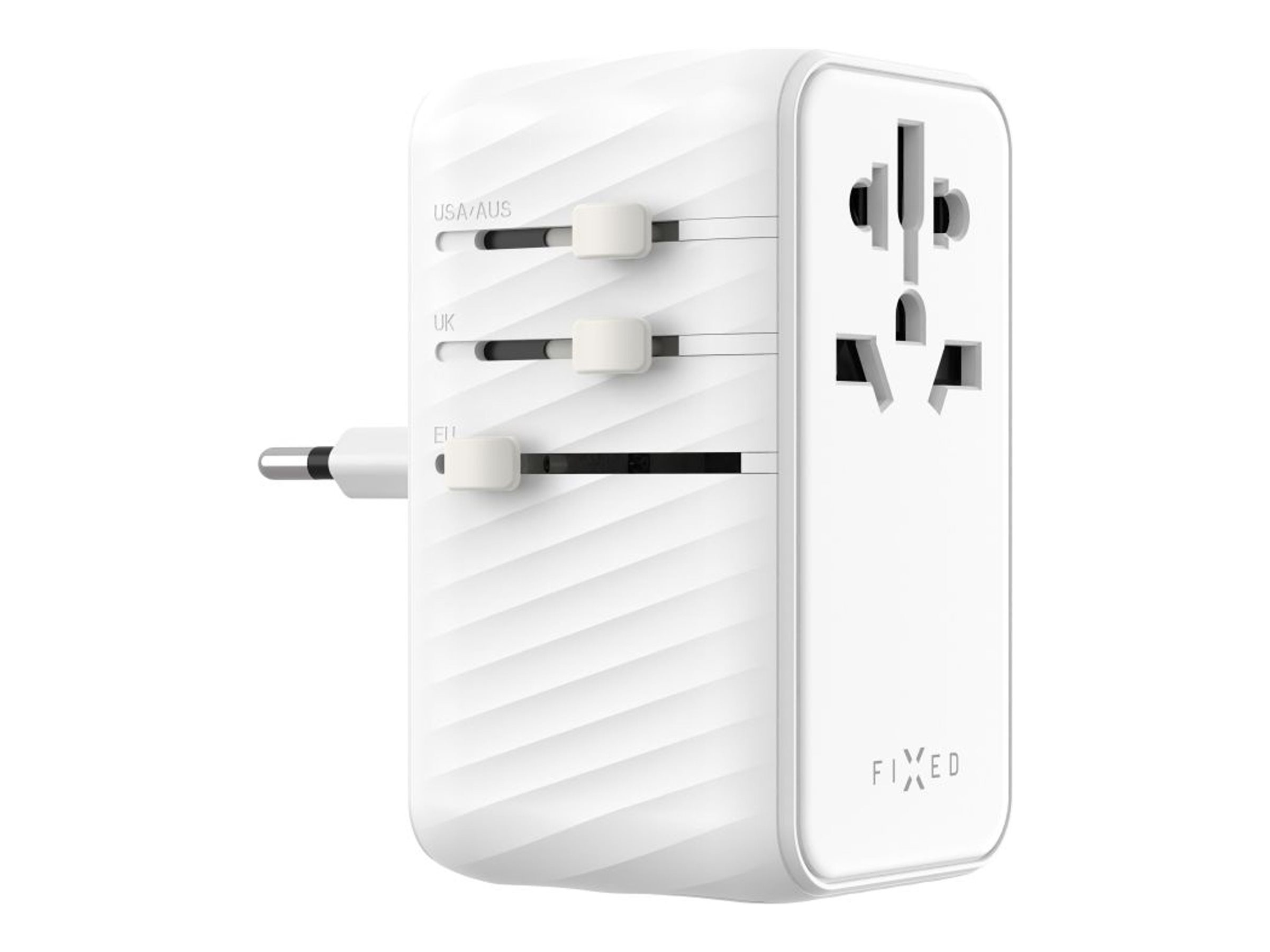 Fixed | Voyager 85W travel adapter for EU, UK and USA/AUS, with 4xUSB-C and 1xUSB output | Adapter - Image 2