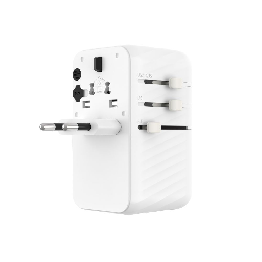 Fixed | Voyager 85W travel adapter for EU, UK and USA/AUS, with 4xUSB-C and 1xUSB output | Adapter - Image 3