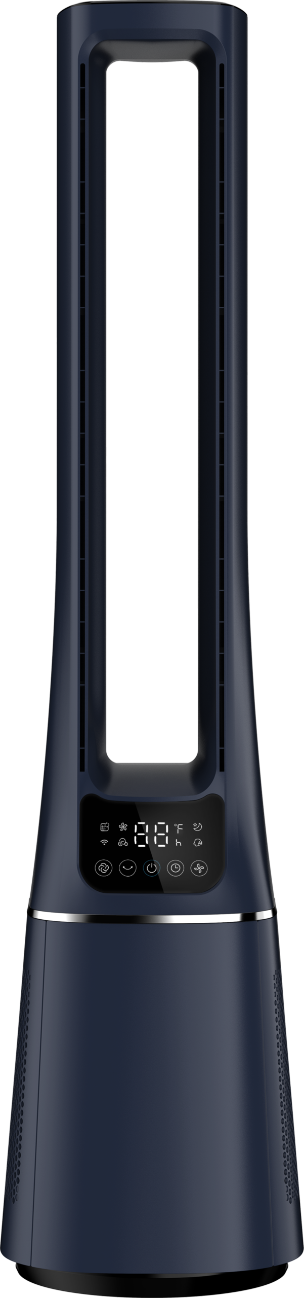 Midea | Bladeless Tower Fan with Air purifier | MFP-120i | Dark Blue | Diameter 15 cm | Oscillation | Remote control