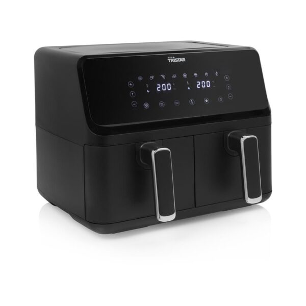 Tristar Double Basket Airfryer | FR-9026 | Power 2700 W | Capacity 8 L | Black