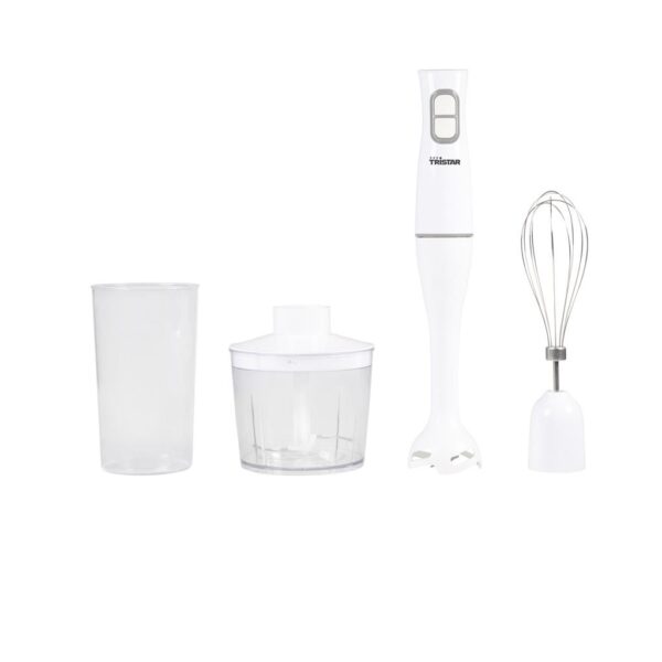 Tristar | Hand blender set | MX-4851 | Hand Blender | 350 W | Number of speeds 2 | Turbo mode | Chopper | White