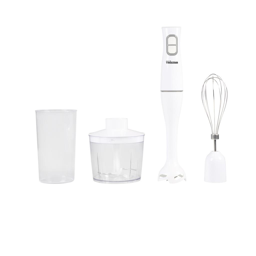 Tristar | Hand blender set | MX-4851 | Hand Blender | 350 W | Number of speeds 2 | Turbo mode | Chopper | White