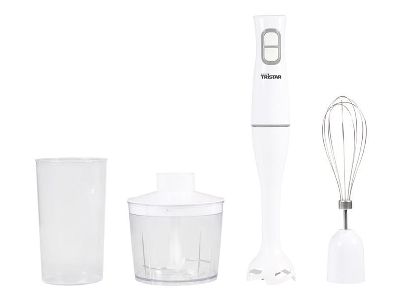 Tristar | Hand blender set | MX-4851 | Hand Blender | 350 W | Number of speeds 2 | Turbo mode | Chopper | White - Image 2