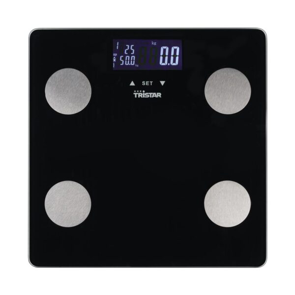 Tristar Personal Scale | WG-2442 | Maximum weight (capacity) 150 kg | Accuracy 100 g | Body Mass Index (BMI) measuring | Black