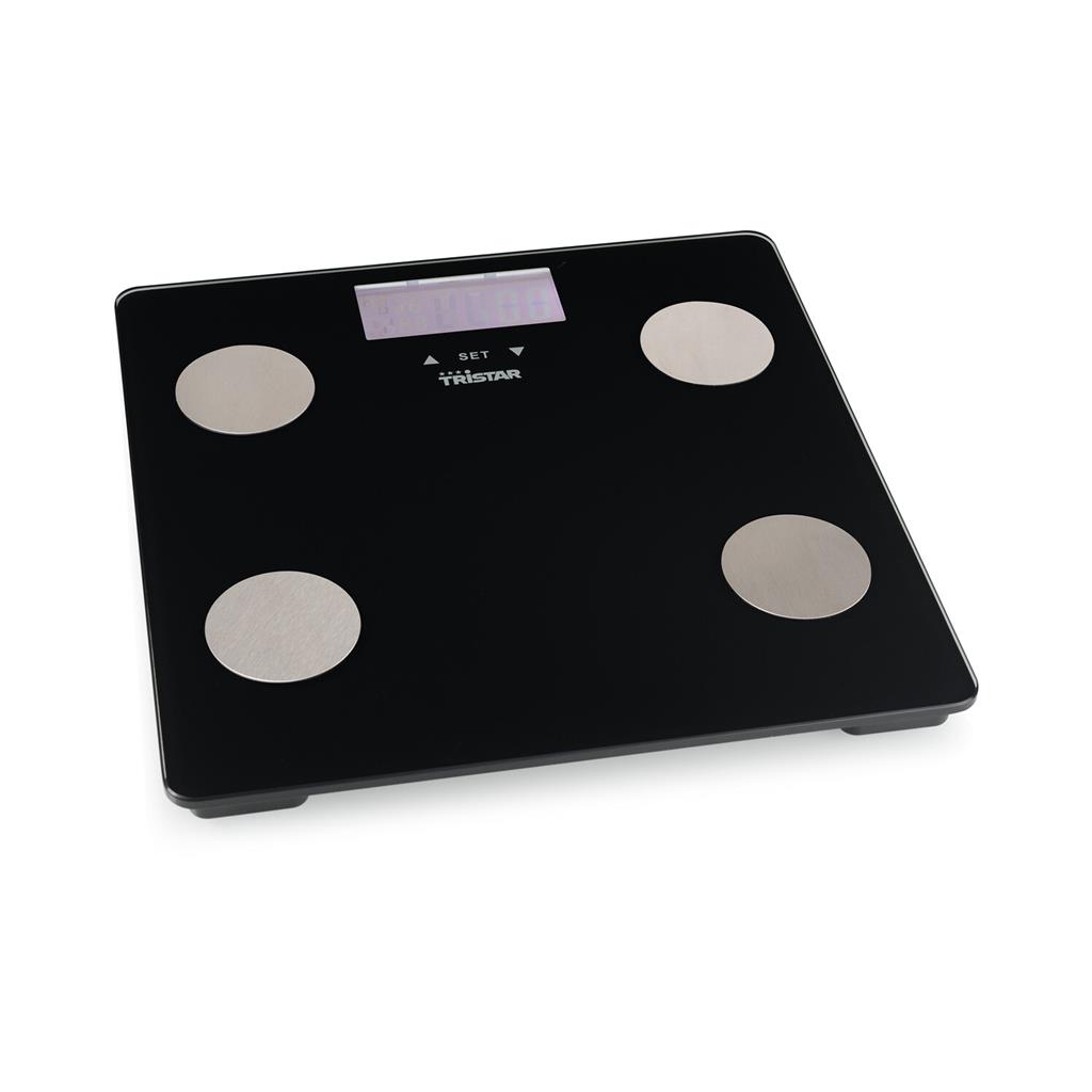 Tristar Personal Scale | WG-2442 | Maximum weight (capacity) 150 kg | Accuracy 100 g | Body Mass Index (BMI) measuring | Black - Image 2
